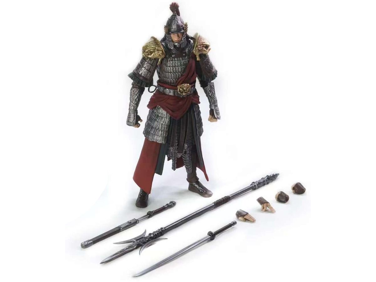 DODOWO x D20studio Dawn of Kingdoms Chinese Swordsman (Gold) Action Figure