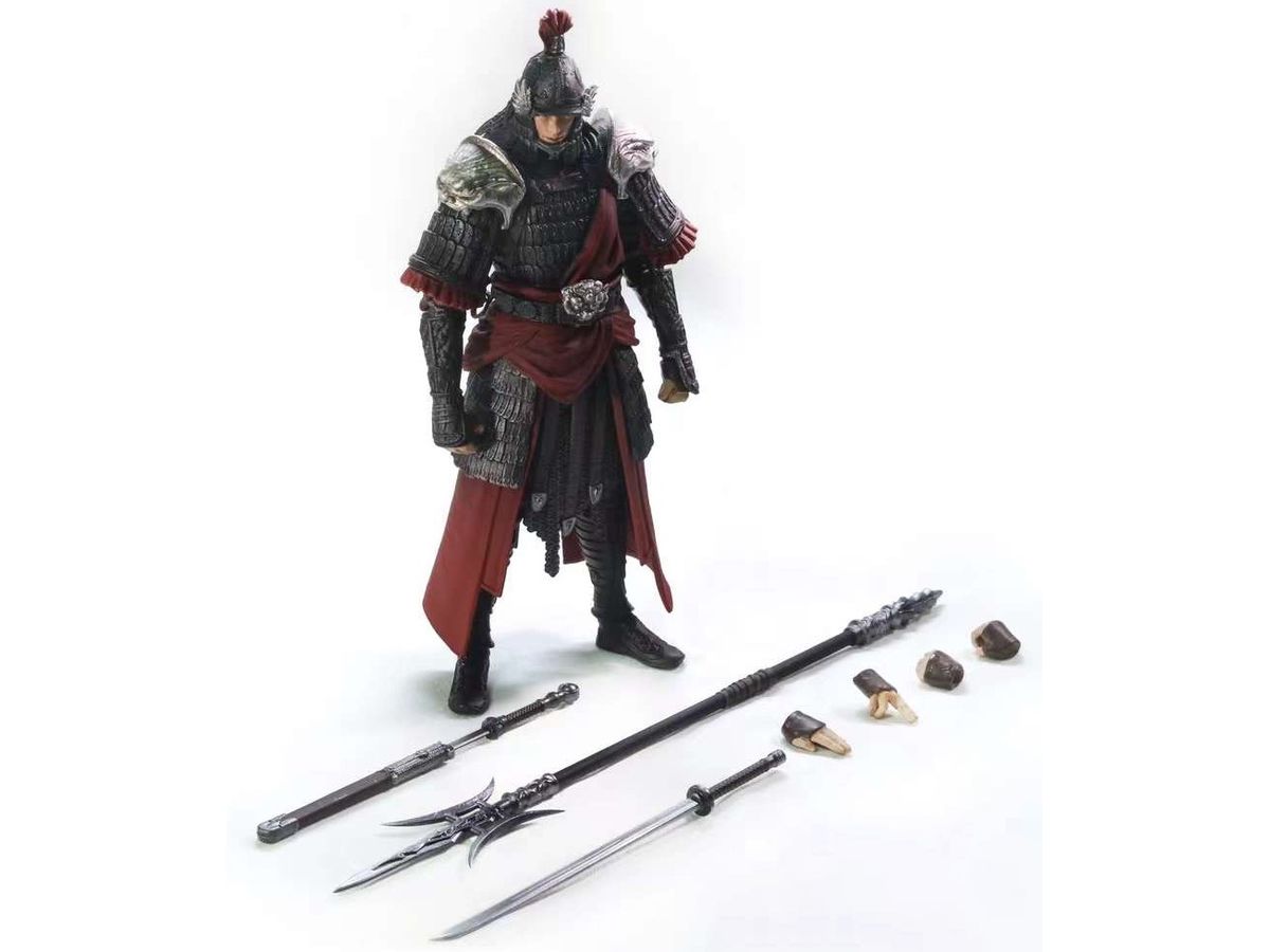 DODOWO x D20studio Dawn of Kingdoms Chinese Swordsman (Silver) Action Figure