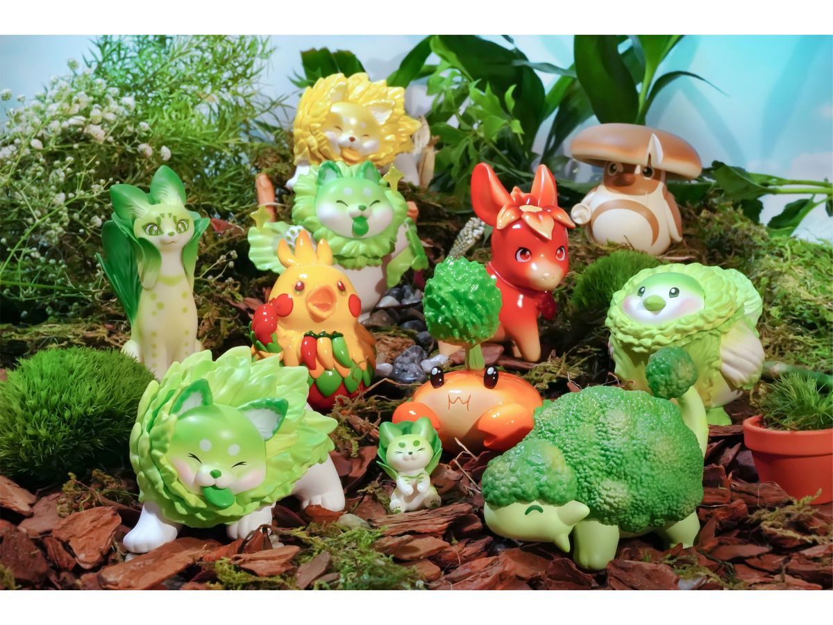 Vegetable Fairy Series Trading Figure Vol.3: 1Box (8pcs)