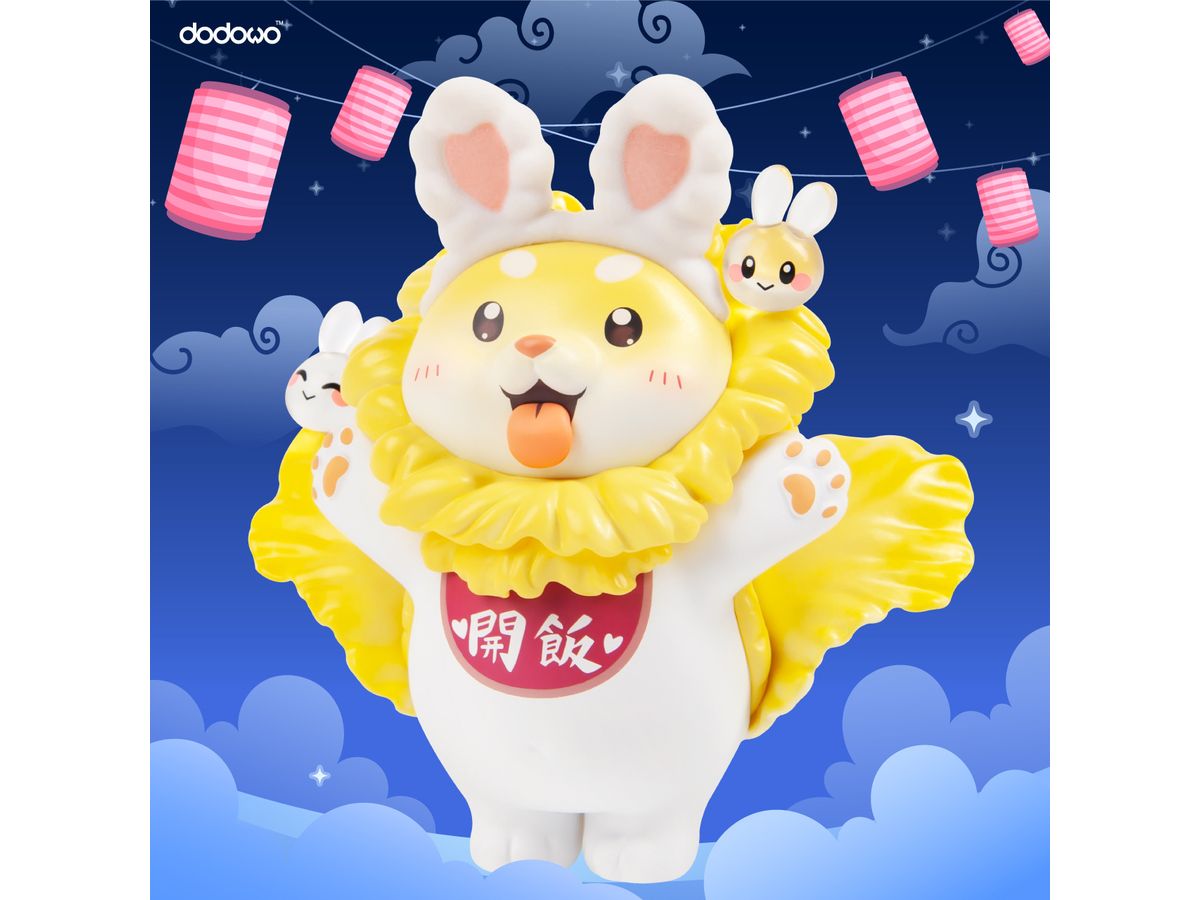 Vegetable Fairy Series Meal Time Hakusa Inu Mid-Autumn Festival Limited Figure