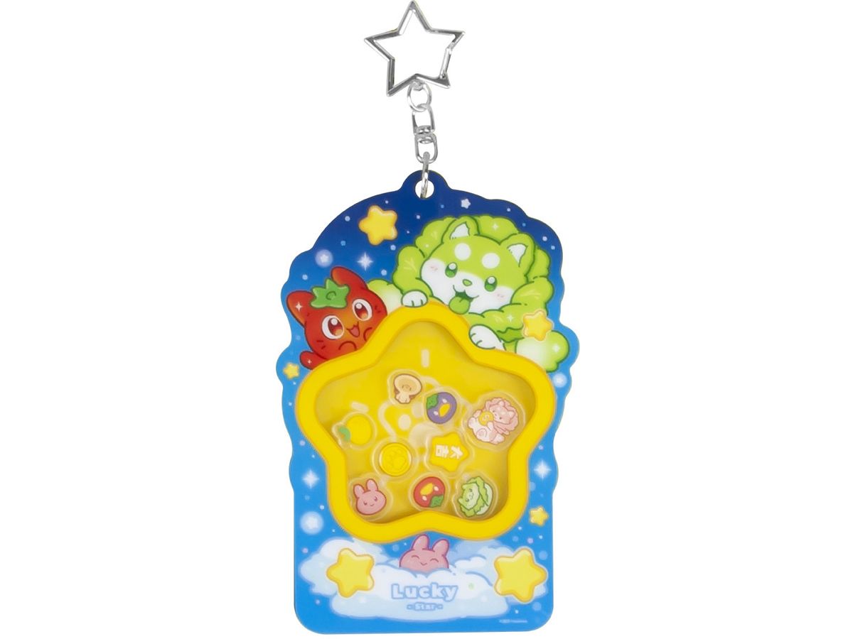 Vegetable Fairy Series Shakashaka Keychain Lucky (Blue)