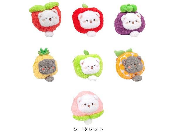 Peach Cat Peachy Meow Fluffball Series Trading Plush 1Box 6pcs