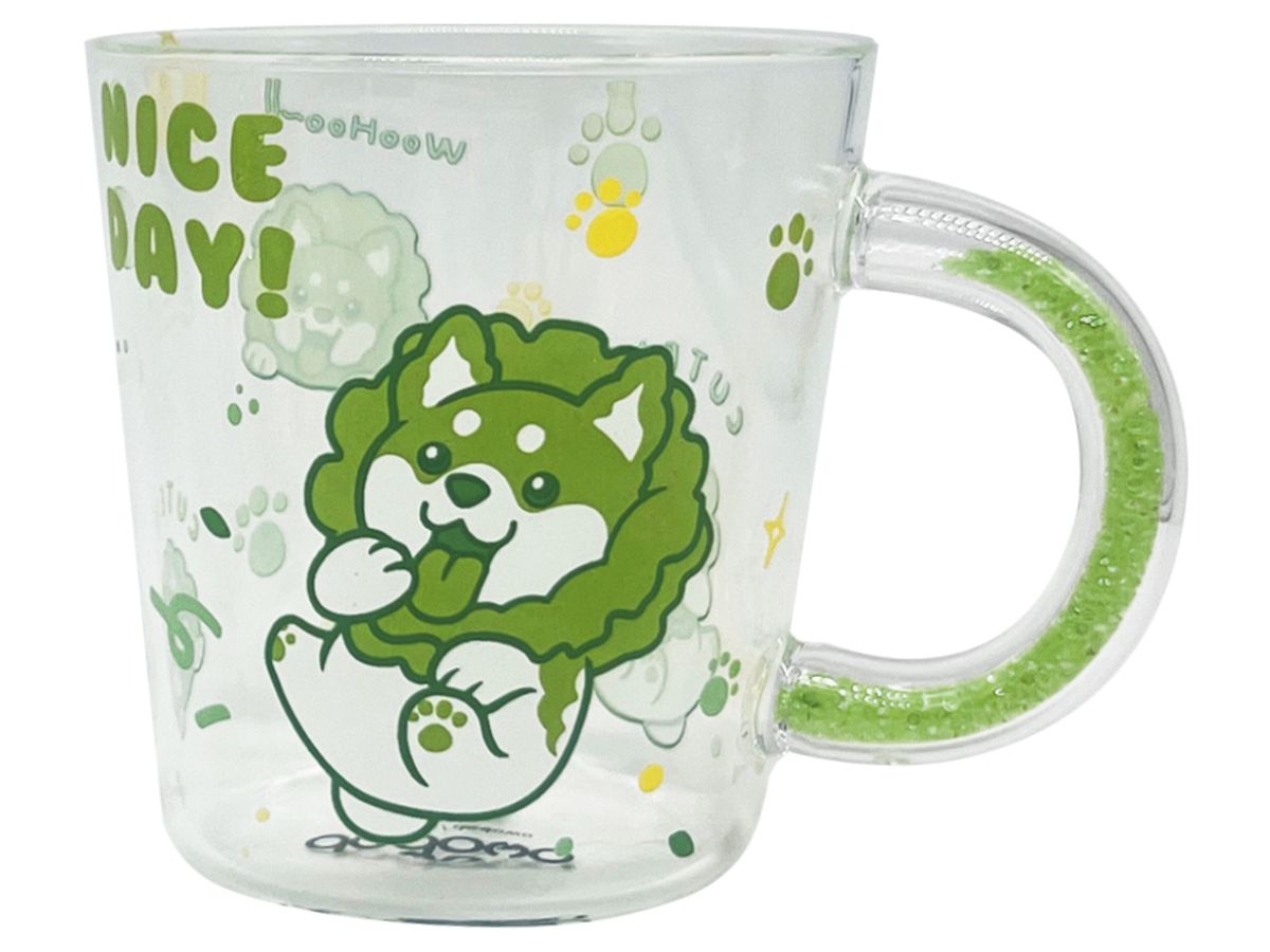 Vegetable Fairy Hakusainu Glass Mug