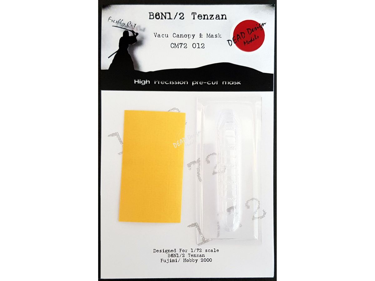 B6N Tenzan Vacu Canopy & Mask