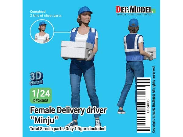 Female Delivery driver Minju