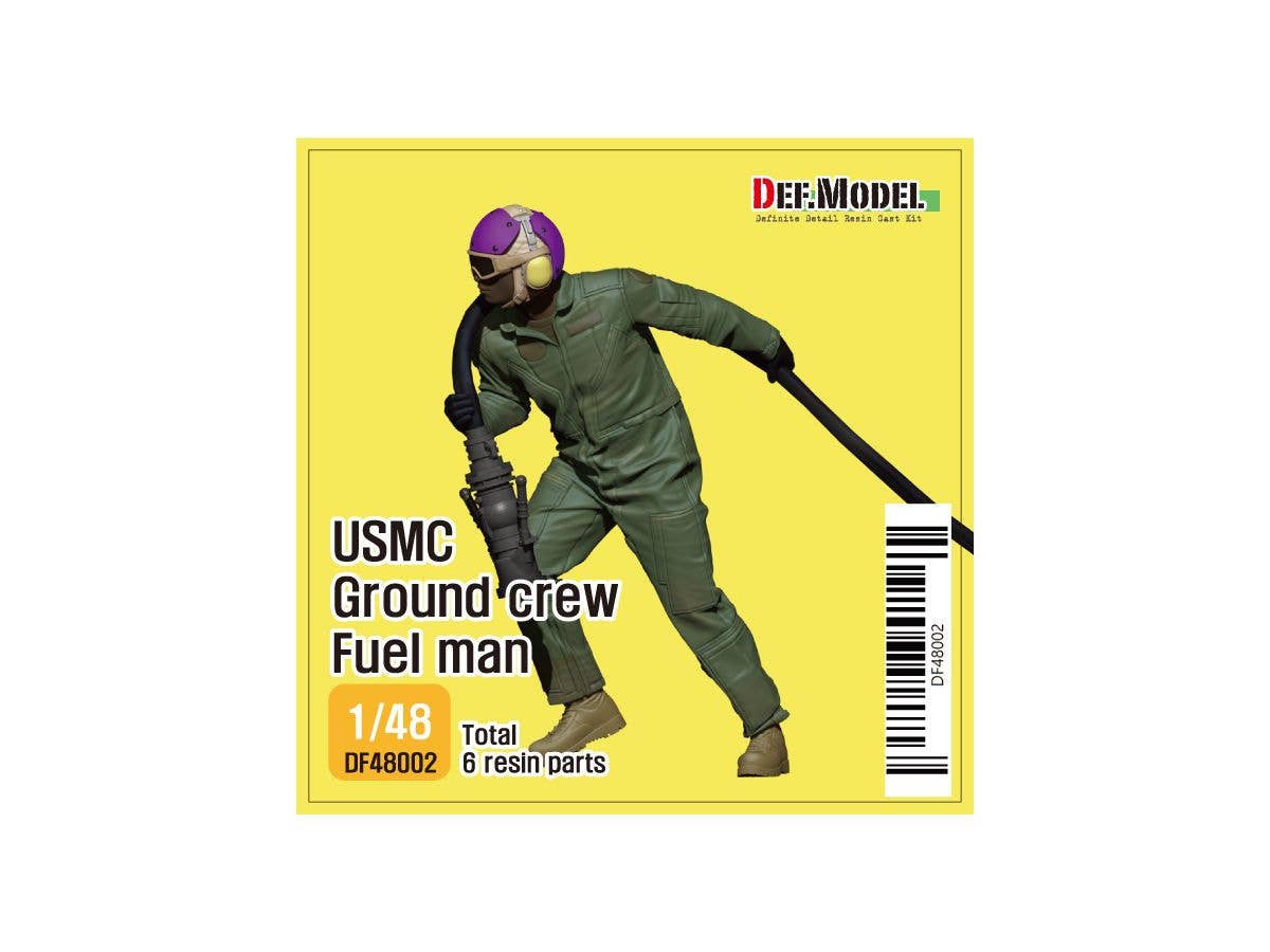 US Marine Corps Ground Crew Fuel Man (with 3D Printed Refueling Nozzle)
