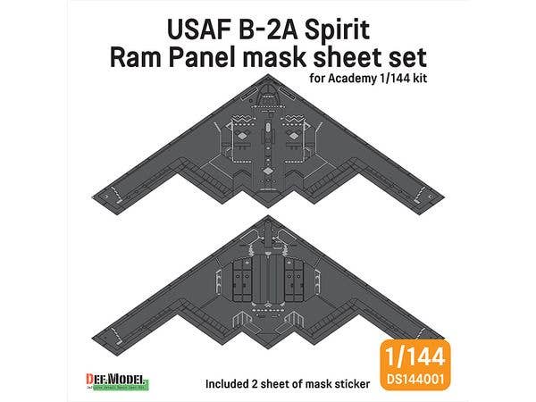 USAF B-2A Spirit Ram Panel mask sheet set (for Academy)