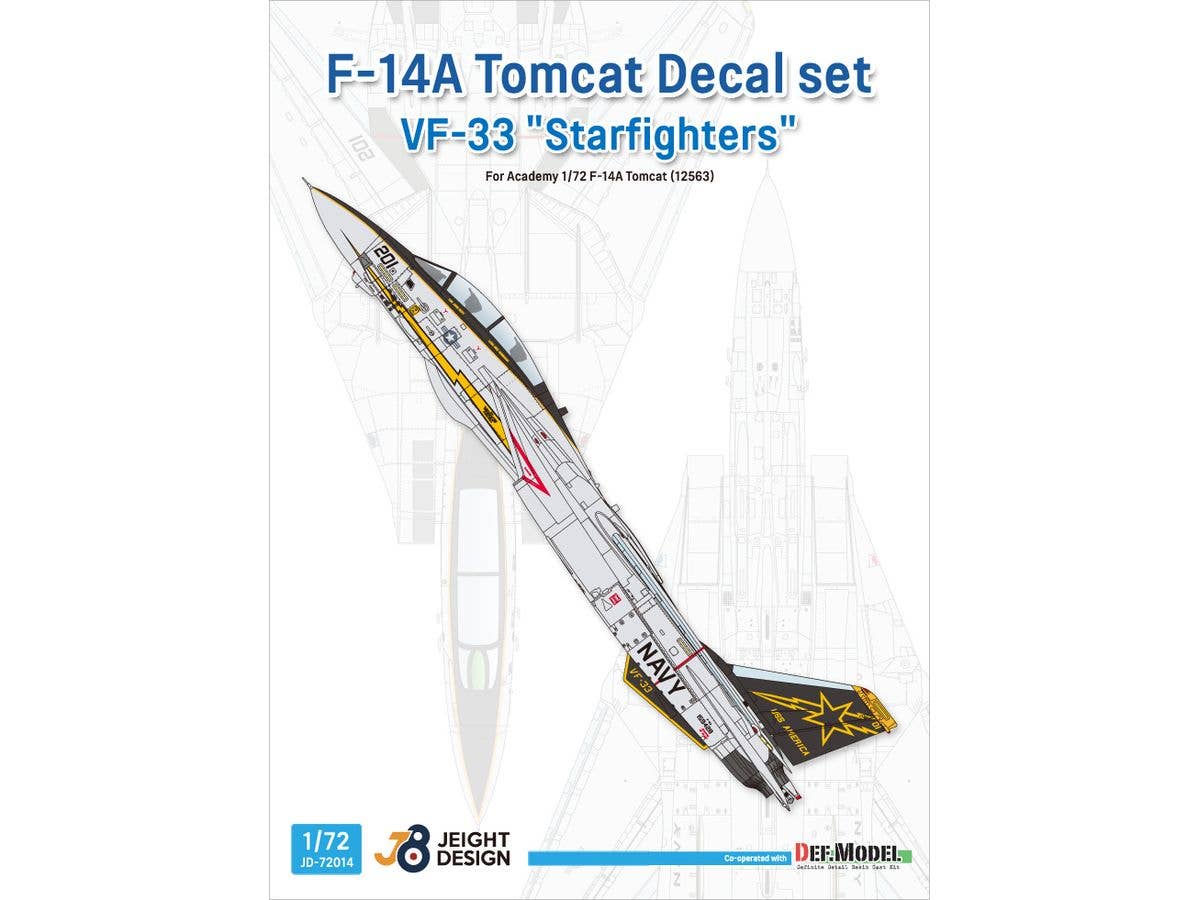 F-14A VF-33 Starfighters decal set (for Academy)