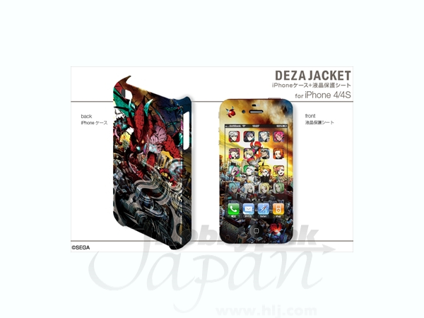 Deza Jacket 7th Dragon 2020-II iPhone4/4S Case & Sticker #02