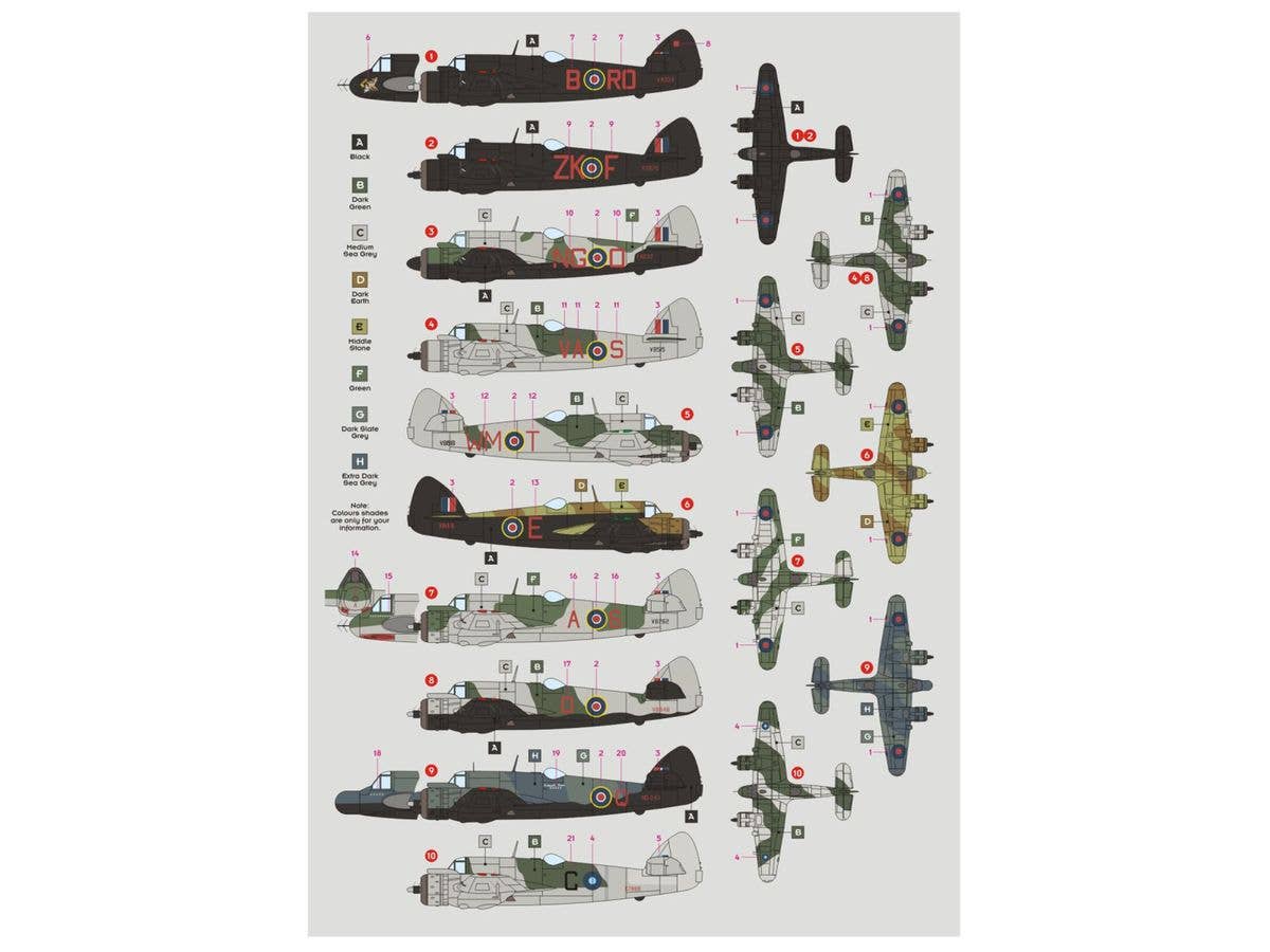 Beaufighter Mk.IF/VIF Night Fighter Pt.II