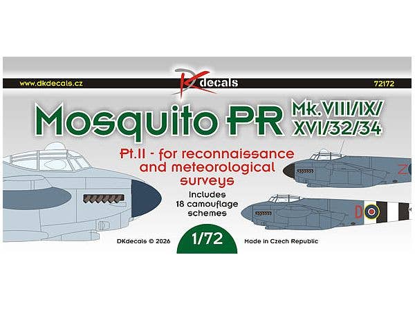 Mosquito PR Mk.VIII/IX/XVI/32/34, Pt.2