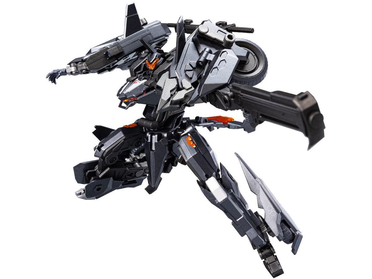 BIRD/BINARY Golden Crow-Foureyes Alloy Action Figure