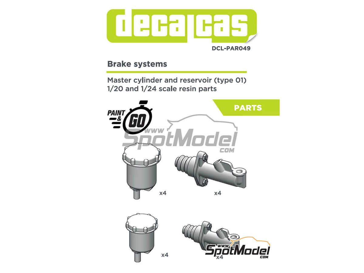 Brake System: Master Cylinder & Reservoir (1/24 --1/20)