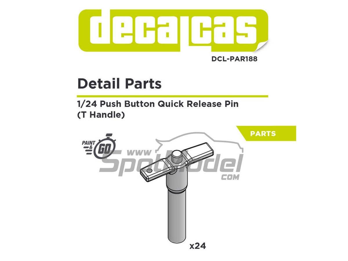 T-Handle Quick Release Hood Pins (24pcs)