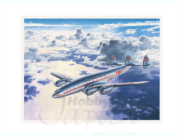 B-Grade Shigeo Koike Art Print: Lockheed Model 049 Constellation