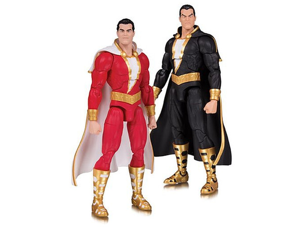 DC Essentials Shazam and Black Adam Action Figure Set