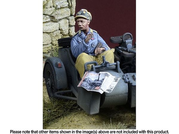 Fallschirmjager NCO - BMW R75 Sidecar Rider, Italy 1943-44 / Nord Africa 1942-43