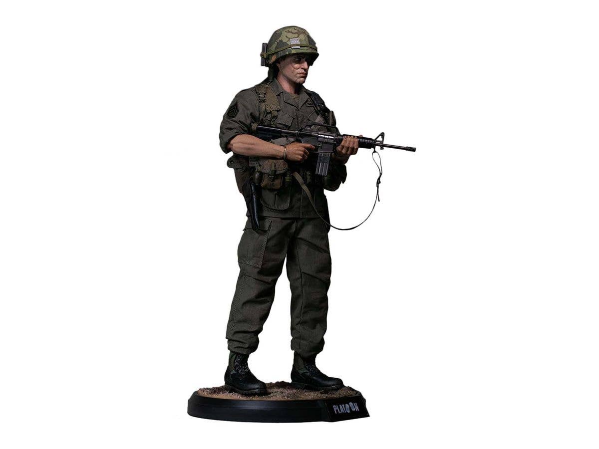 Platoon Collectible Figure Sergeant Barnes