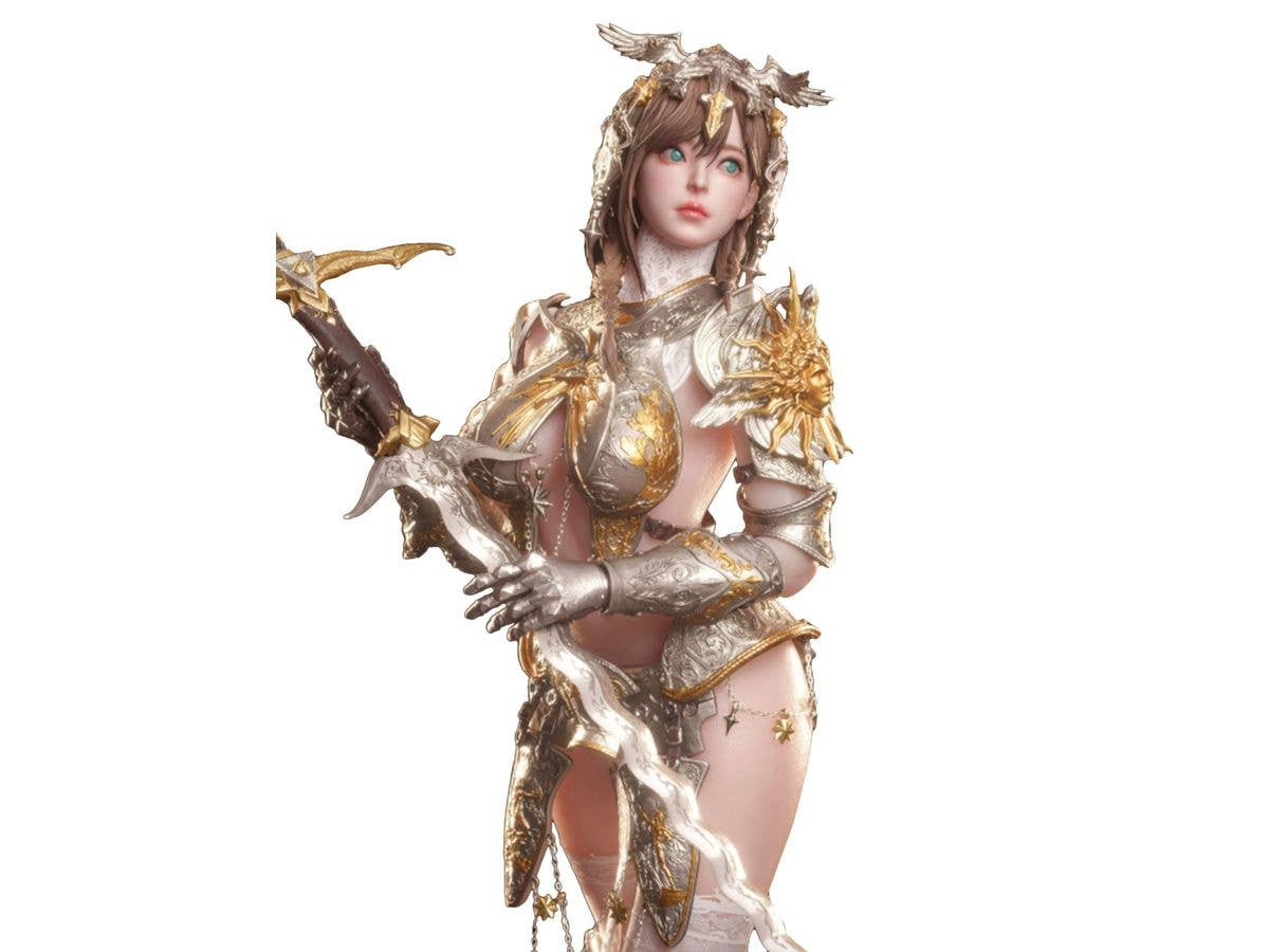 Collectible Action Figure Diety Erosion Series White Owl - Filio Sculpted Hair Version