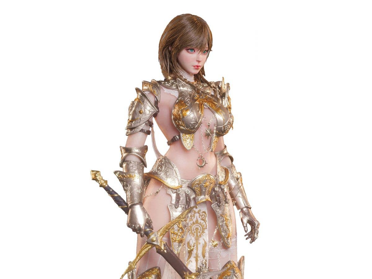 Collectible Action Figure Diety Erosion Series White Owl - Filio Haired Version