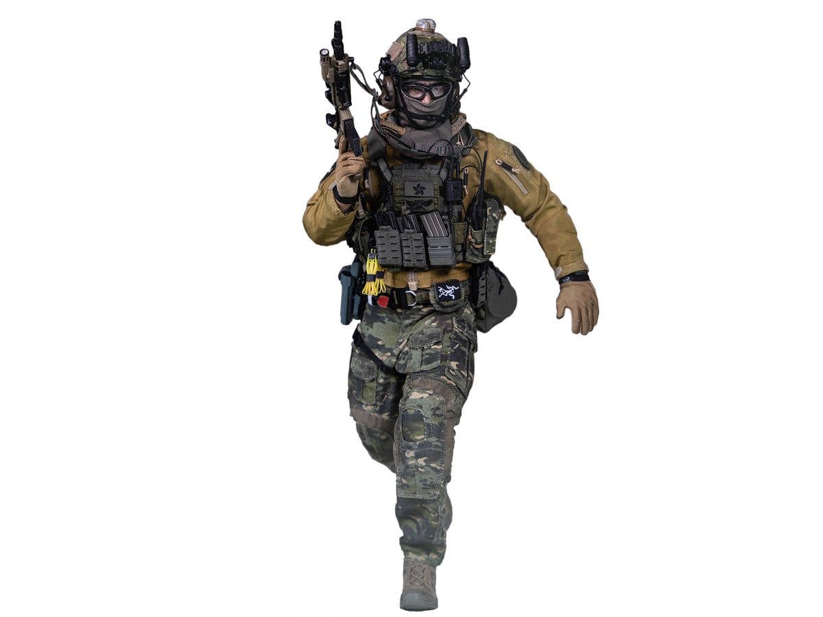 Dam Toys Hong Kong Police SDU (Special Duties Unit) Action Figure