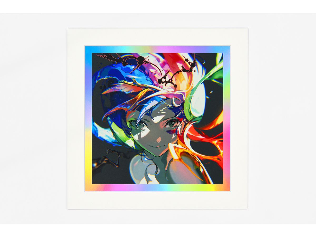 Mai Yoneyama: Silver vapor deposition art [gift]