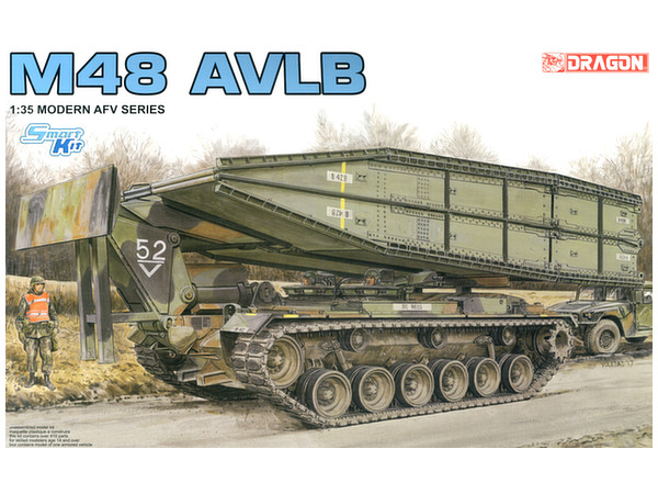 M48 AVLB (Armored Vehicle Launched Bridge)