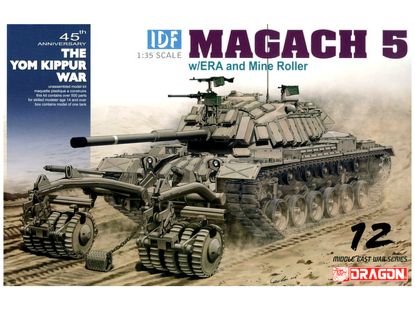 IDF Magach 5 w/ERA and Mine Roller