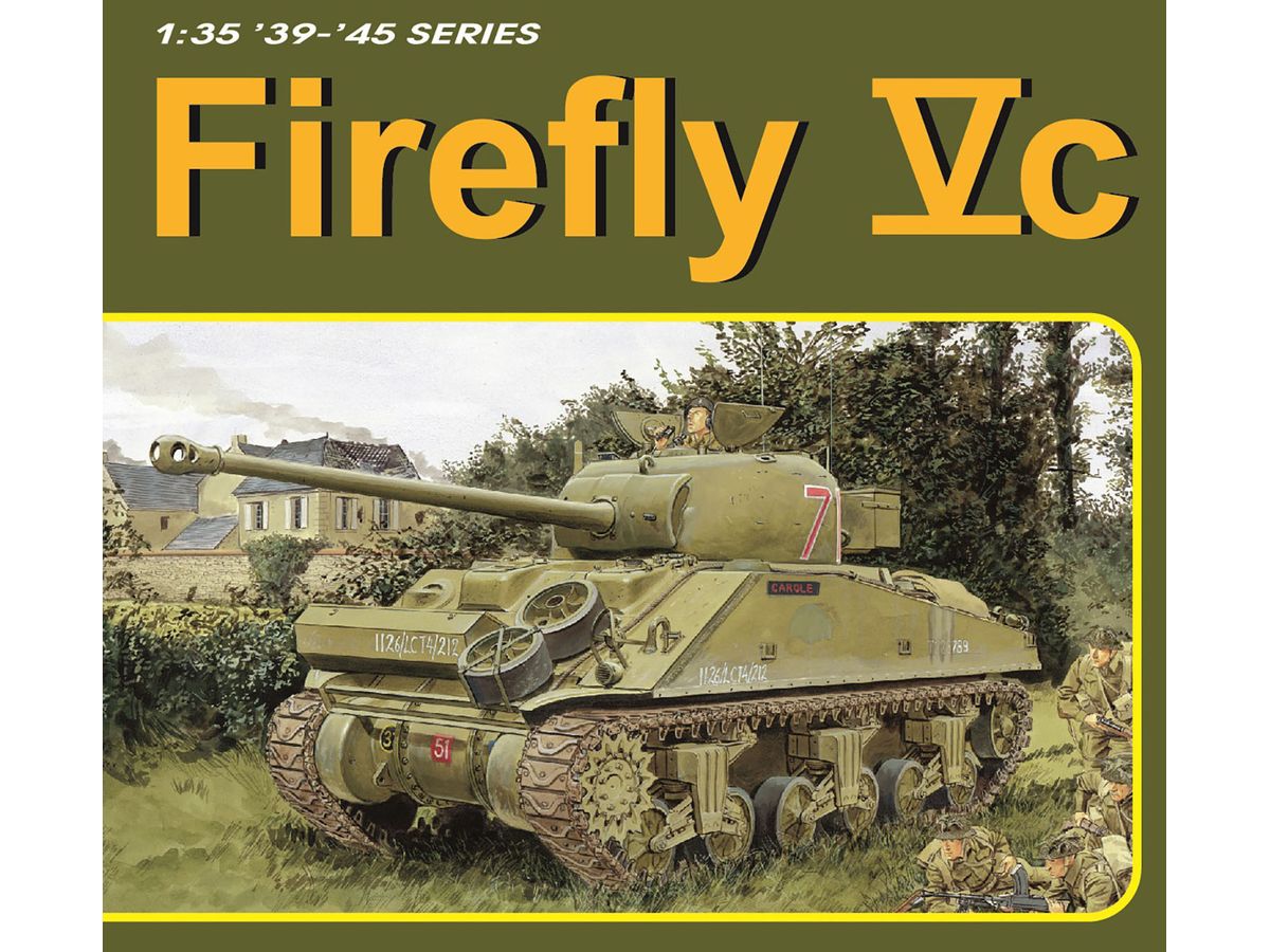 WW.II British Army Sherman Firefly VC Aluminum Gun Barrel / Figure / 3D Printed Parts Included Luxury Set