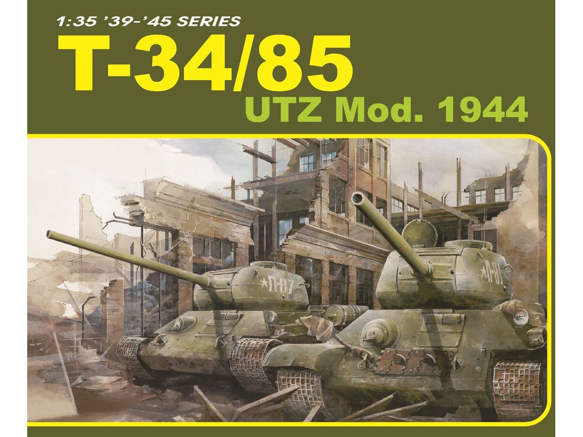 WW.II Soviet Army T-34 / 85 UTZ Mod.1944 with Magic Track