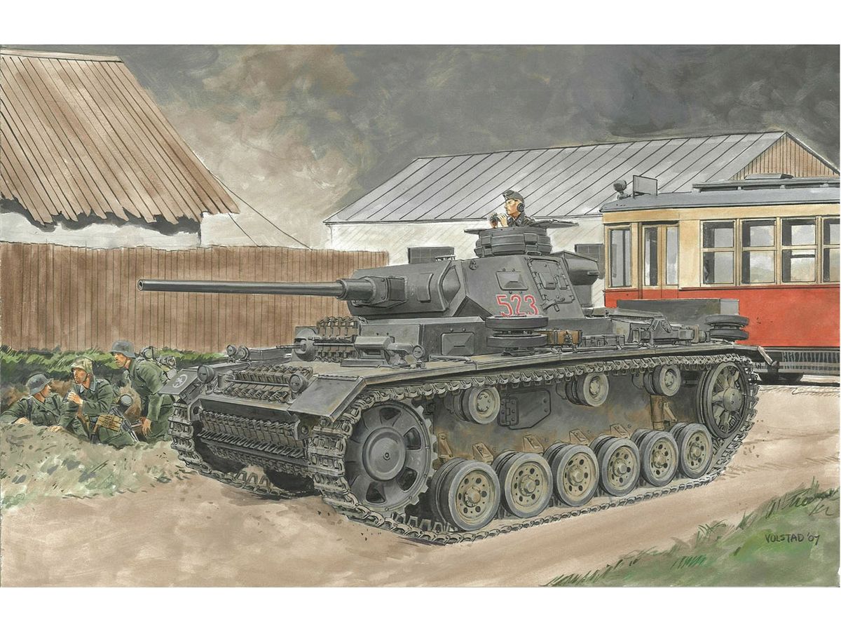 WW.II German Army No. III Type J 2in1 Magic Track Included