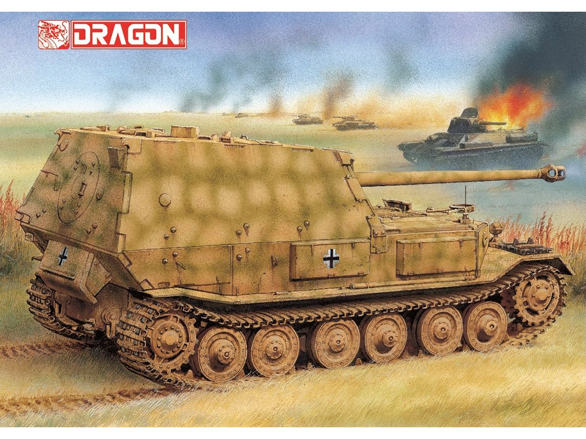 WW.II German Army Sd.Kfz.184 Ferdinand Heavy Tank Destroyer Kursk 1943 Magic Track & Aluminum Gun Barrel Included