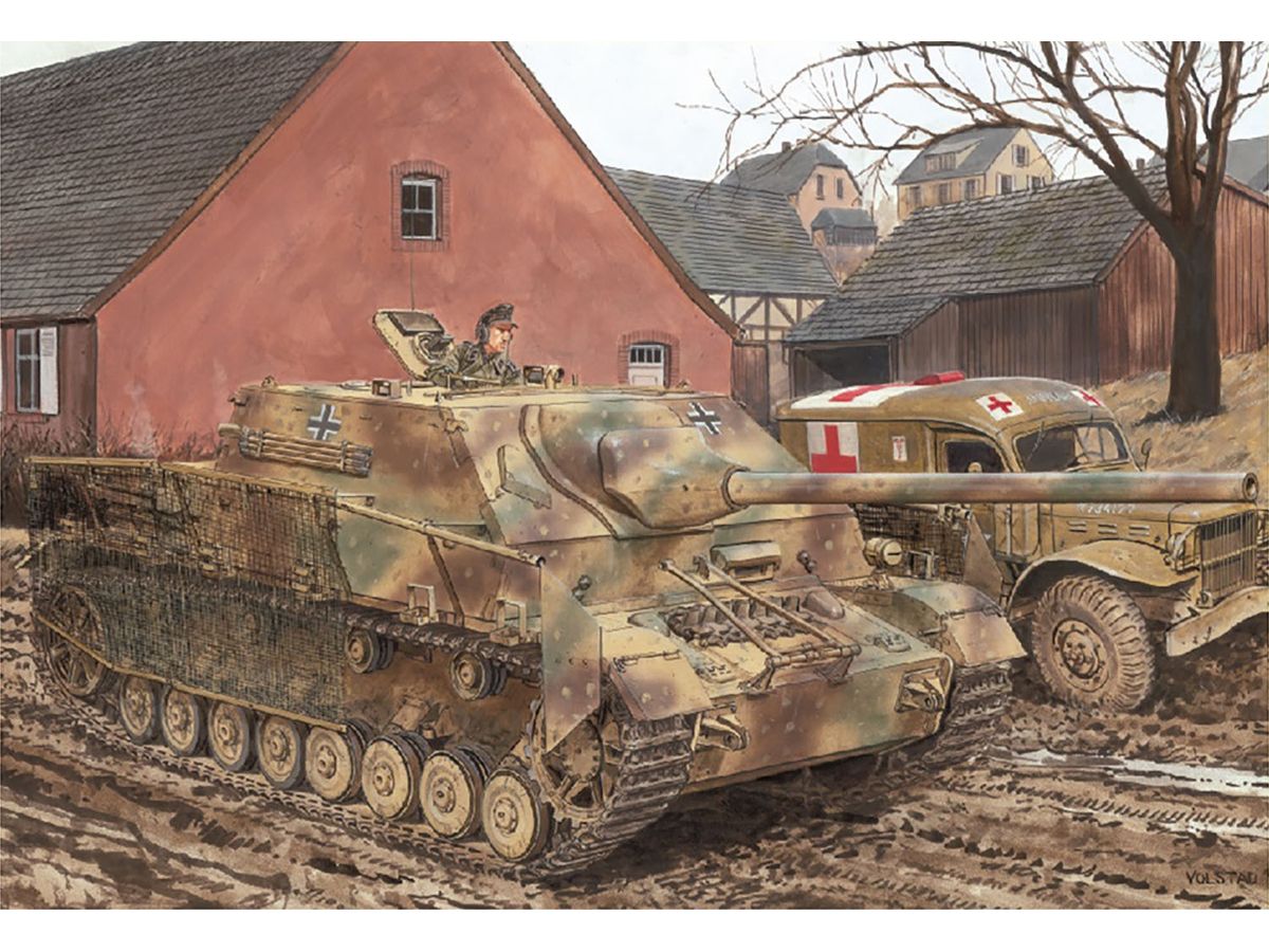 Pz.Kpfw.IV L/70 (A) Magic Truck & Aluminum Gun Barrel & Tank Soldier Figure