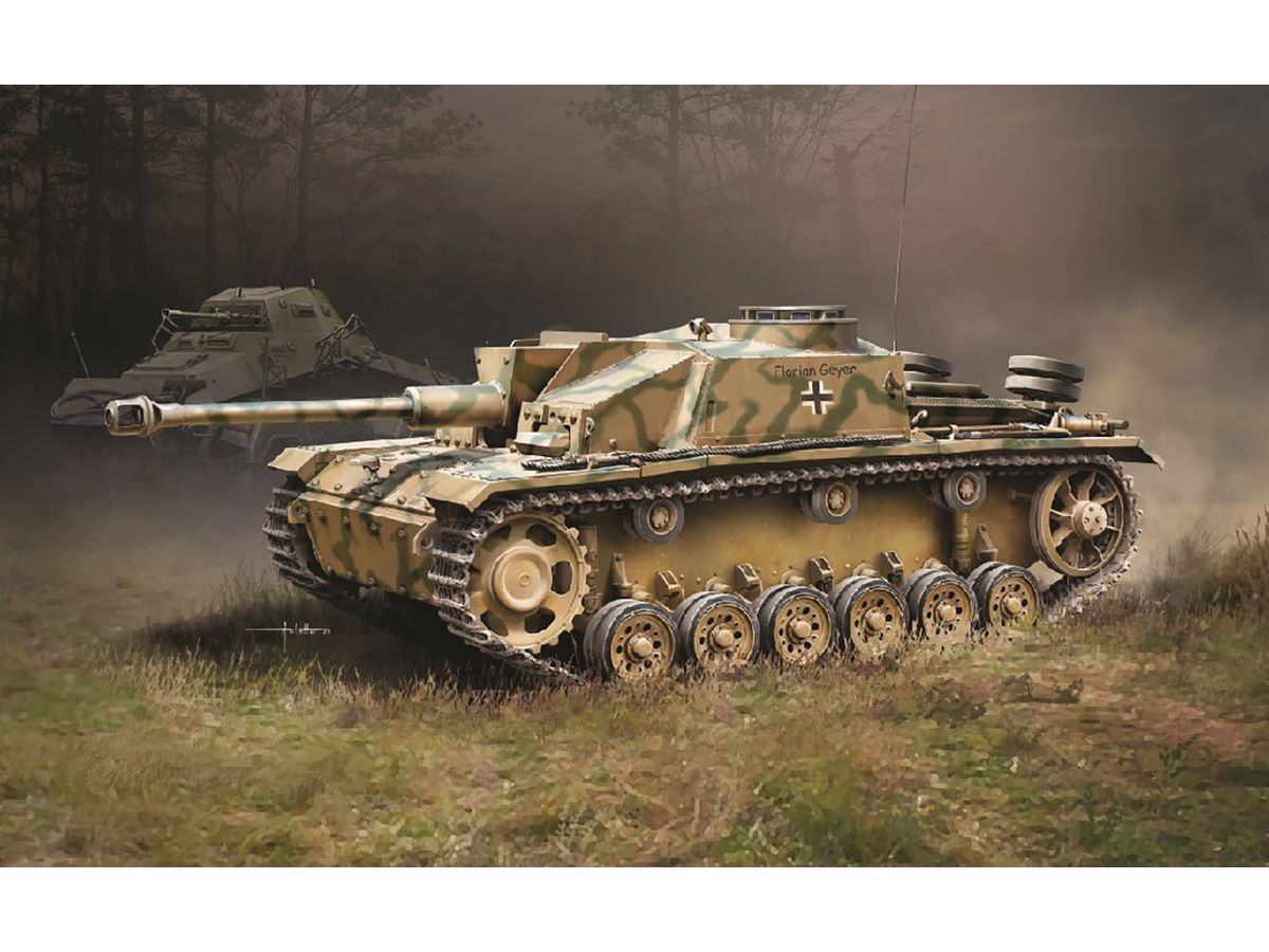 WW.II German Army III StuG G Type Very Early Production Type with Magic Track