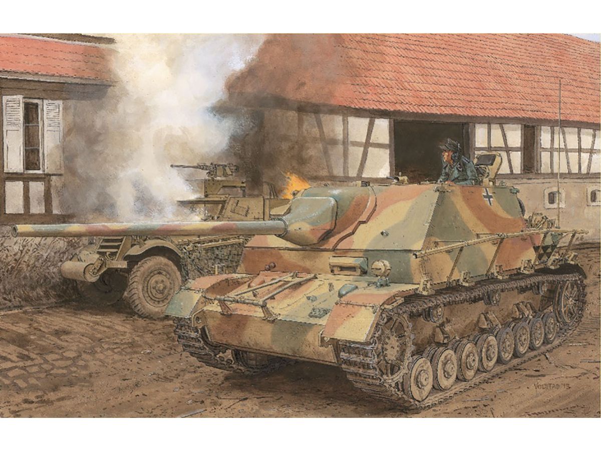German Army Jagdpanzer IV L/70(A) Final Production Magic Track & Tank Crew Figure Included