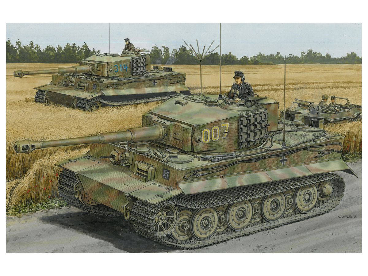 WWII German Army Tiger I Late Production Wittmann's Last Tiger w/ Magic Track