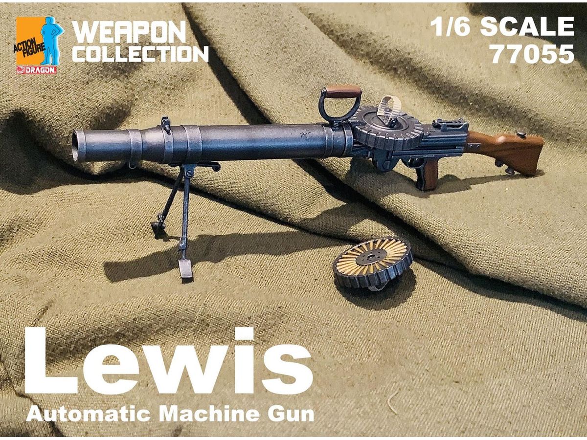 British Army Lewis Light Machine Gun Finished Product