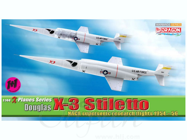 Douglas X-3 Stiletto NACA Supersonic Research Flights 1954-56