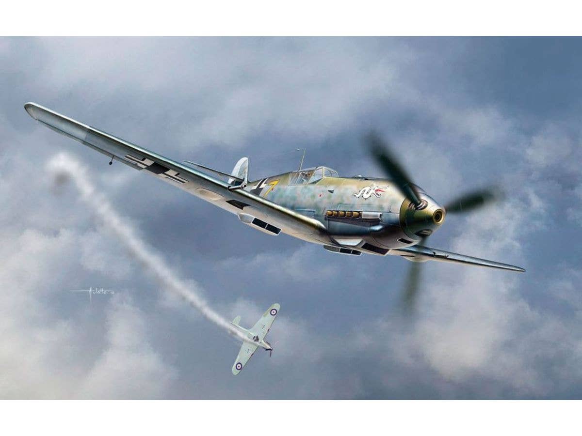 WWII German Air Force Messerschmitt Bf-109 E-3
