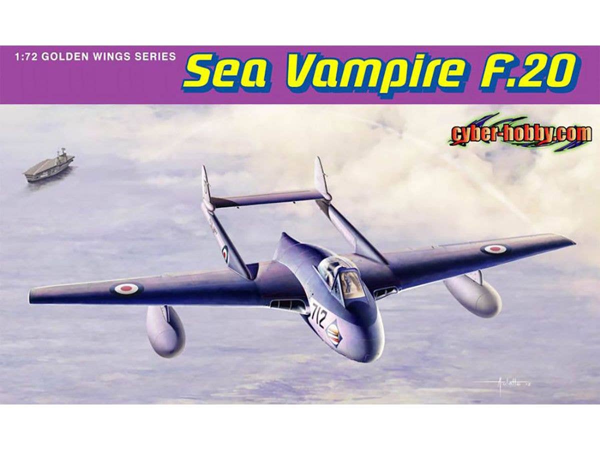 Royal Navy carrier-based fighter, Sea Vampire F.20