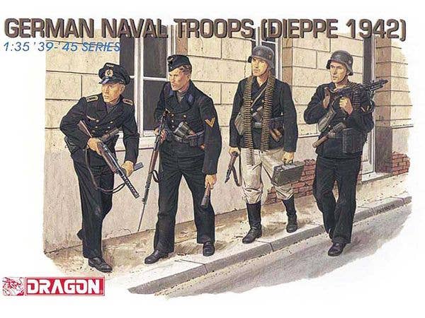 WWII German Navy Field Units, Dieppe 1942