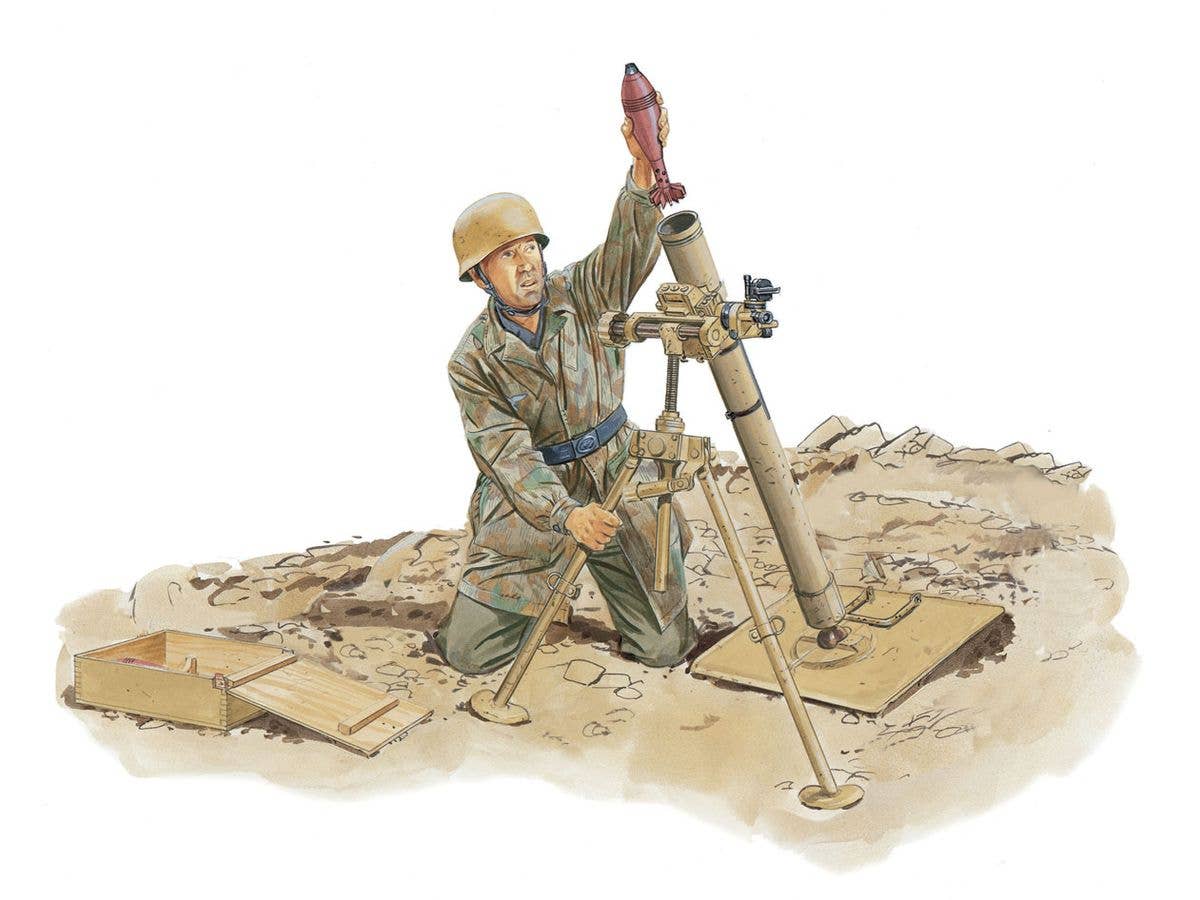 WWII German 8cm sGr.W.42 Mortar