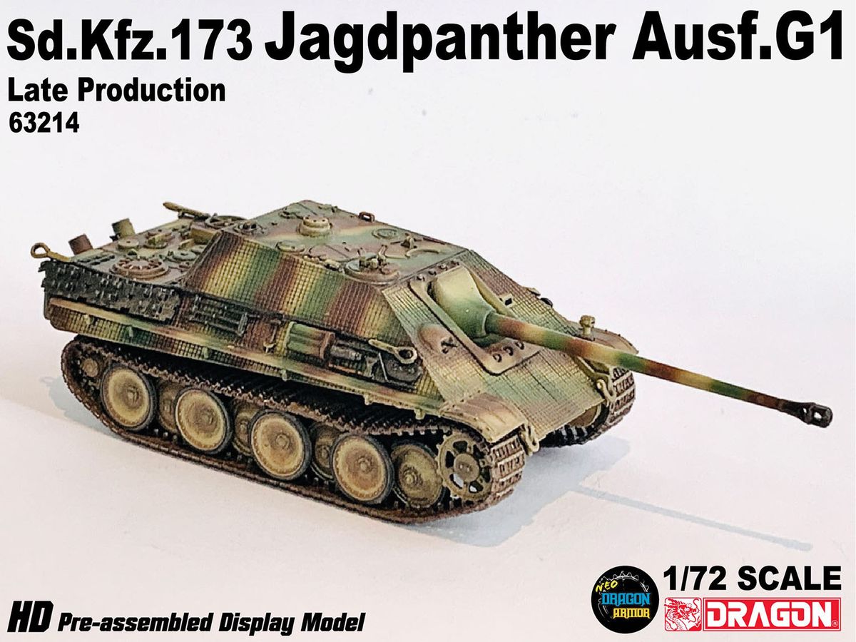 WW.II German Tank Destroyer Jagdpanther G1 Late Production 560th Heavy Tank Destroyer Battalion Ardennes 1944 Complete Product