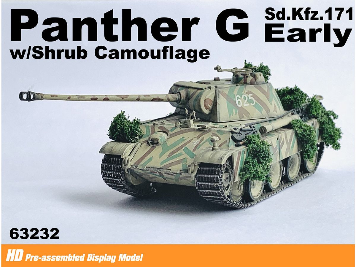 WW.II German Army Sd.Kfz.171 Panther G Early Production Tree Camouflage Finished Product