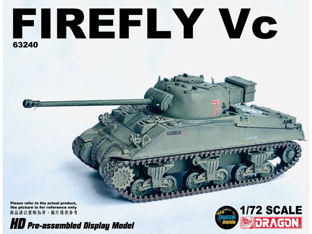 WW.II British Firefly VC 27th Armored Brigade 13th/18th Royal Hussars Cavalry Regiment Normandy 1944 Completed Product