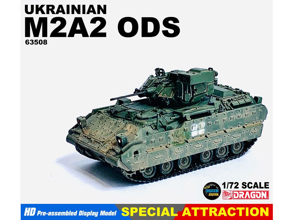 Ukrainian Army M2A2 Bradley ODS Single Color Camouflage Finished Product