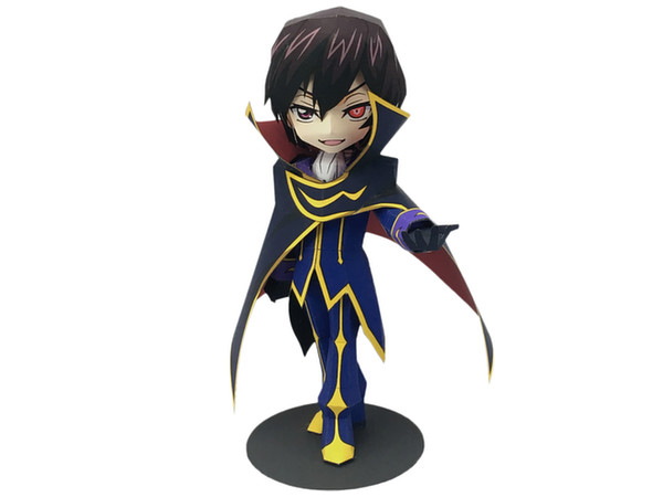 PEPA-CUTE SD Paper Figure Code Geass: Lelouch of the Rebellion R2 Lelouch Lamperouge