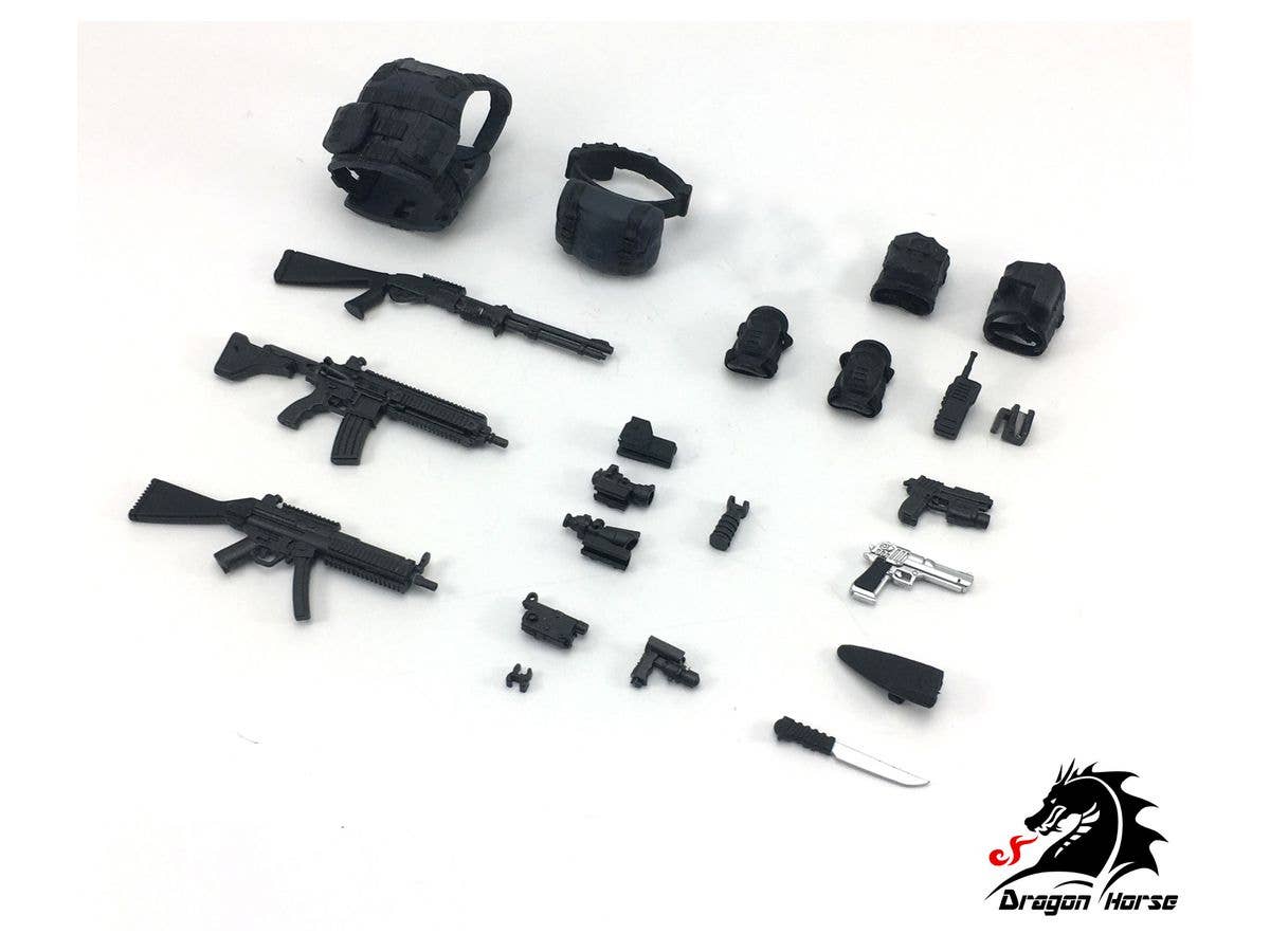 DH-E001A Action Figure Equipment Set A (Assault)