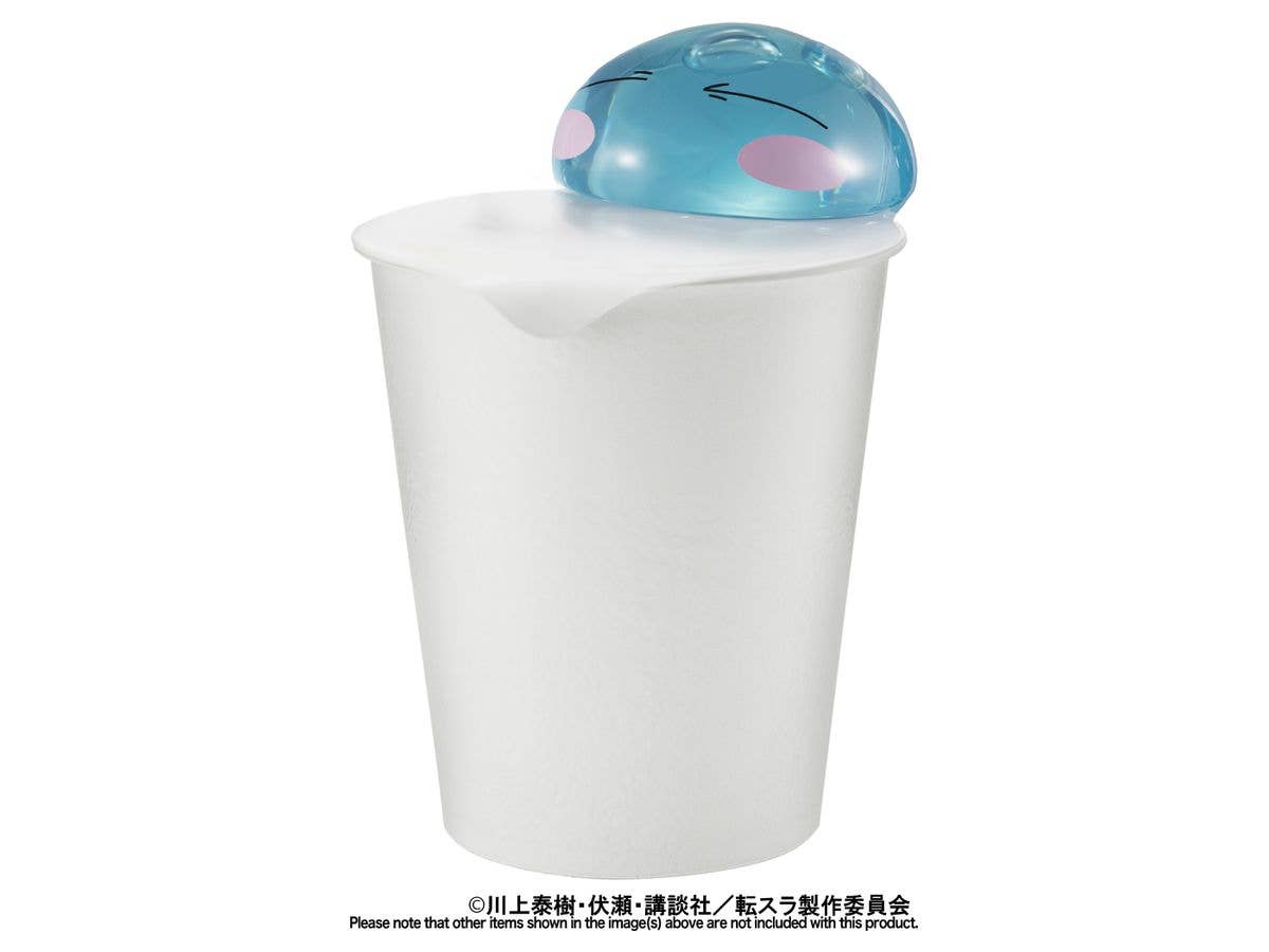 That Time I Got Reincarnated as a Slime Rimuru (Slime) Instant Noodle Lid Stopper Figure A (Enjoying Face) (Reissue)