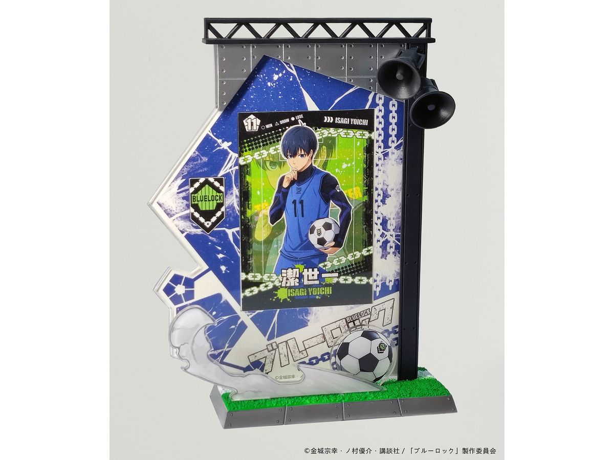 AFORCE x DRAGON HORSE BLUE LOCK Acrylic Card Stand Yoichi Isagi Ver.